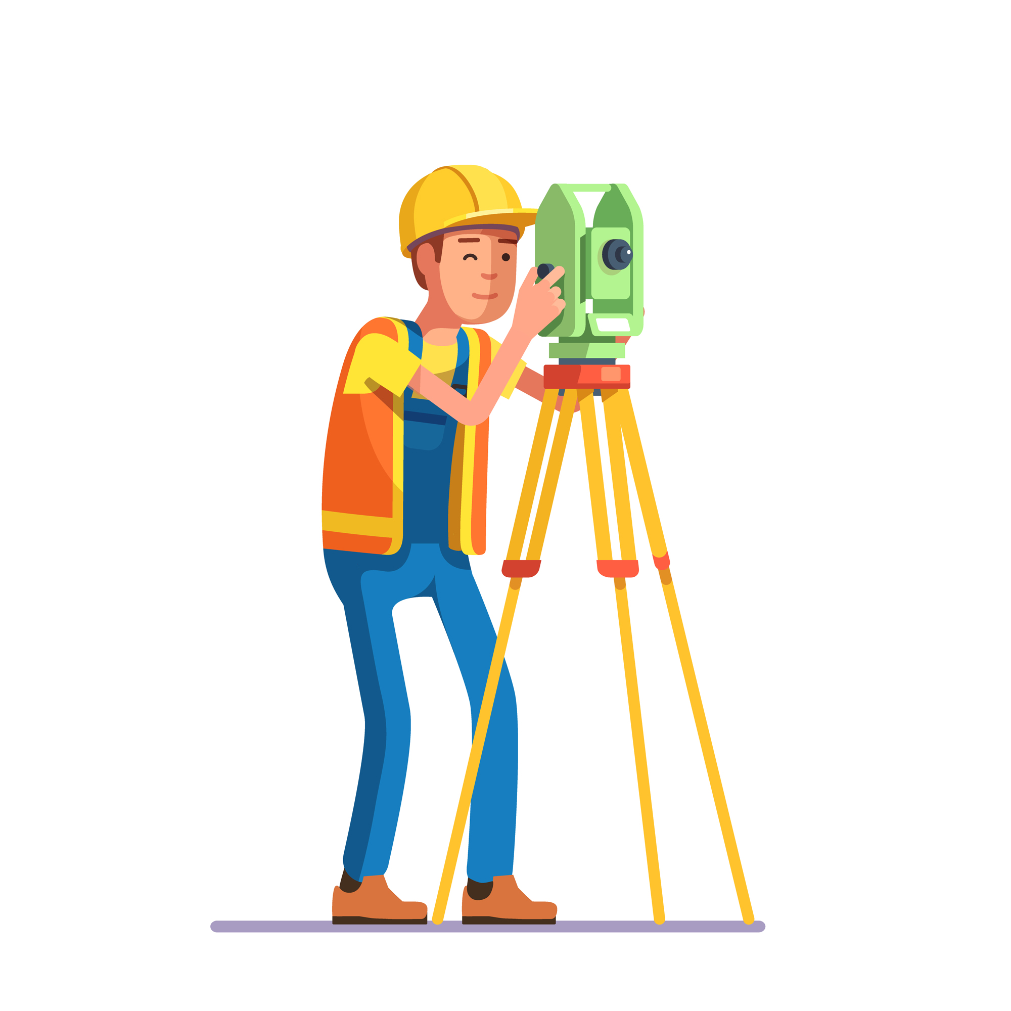 Advanced Total Station equipment for precision surveying and measurement